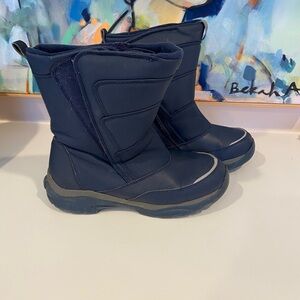 Lands' End Kids' Dark Blue Snow Boots